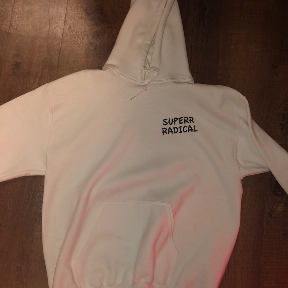 Superrradical go to hell hoodie
